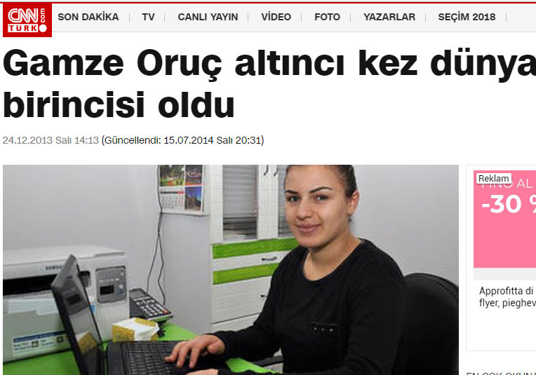 Türkiye ve dünya birincisi sanılan Gamze Oruç herkesi kandırmış! - Resim: 1