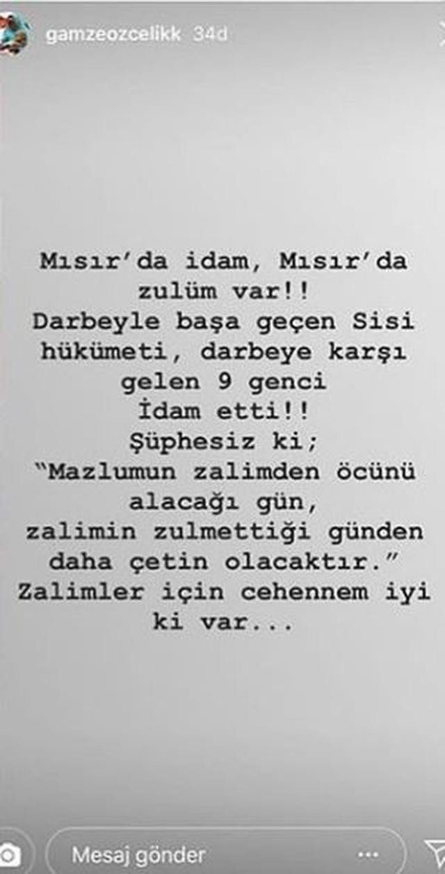 Gamze Özçelik Mısır'a kayıtsız kalamadı - Resim: 1