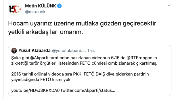 AKP, Erdoğan'ın FETÖ sözünü böyle sansürlemiş - Resim: 2