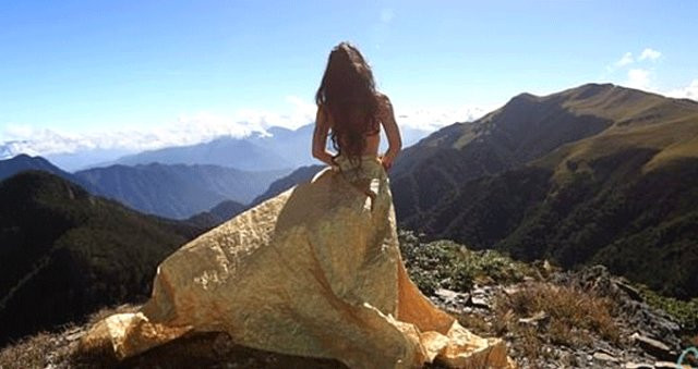 Kayalıklarda poz veren Gigi Wu feci şekilde can verdi - Resim: 2