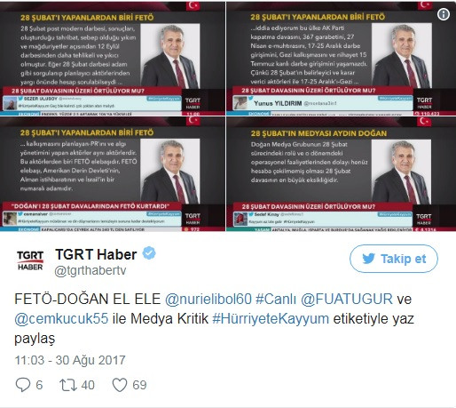 Türkiye gazetesinden Hürriyet'e kayyum kampanyası - Resim: 2