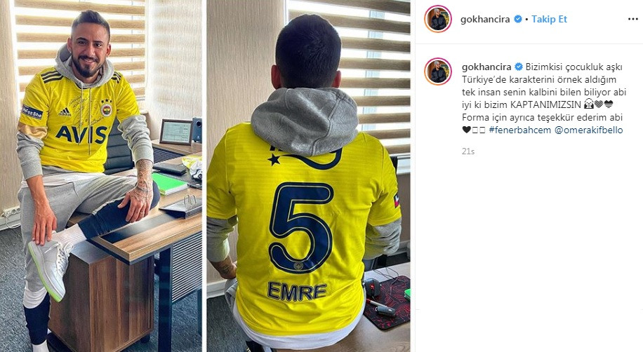 Gökhan Çıra'dan Emre Belözoğlu paylaşımı: Karakterini örnek aldığım tek insan - Resim: 1