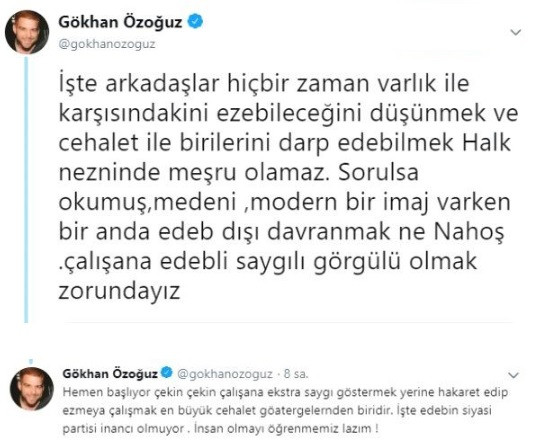 Türkiye'nin konuştuğu videoya Gökhan Özoğuz'dan çarpıcı yorum! - Resim: 1