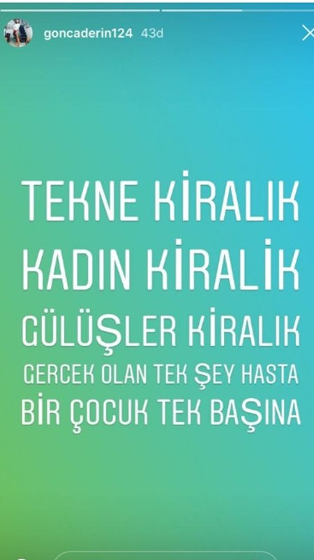 Gonca Sağlam’dan Ebru Şallı’ya olay gönderme: Tekne de kadın da kiralık - Resim: 1