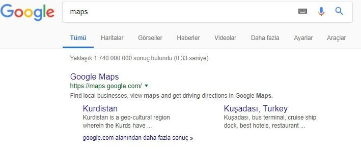 Google'da Kürdistan haritası skandalı: Türkiye'yi ikiye böldüler - Resim: 1