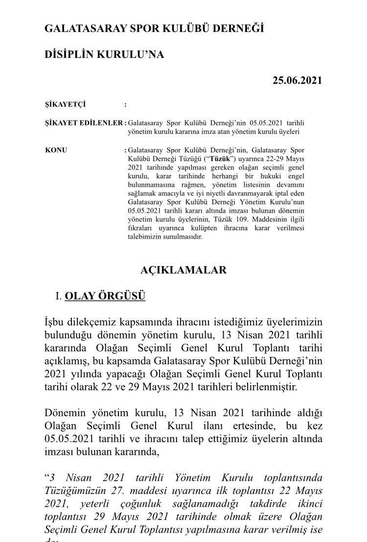 Mustafa Cengiz ve Yönetiminin Galatasaray'dan İhracı İçin Düğmeye Basıldı - Resim: 1