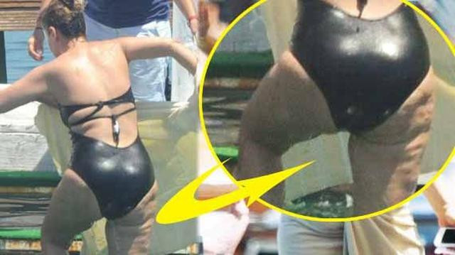 Gülben Ergen yıllar sonra bikinili yakalandı: Selülitlere ne oldu? - Resim: 2