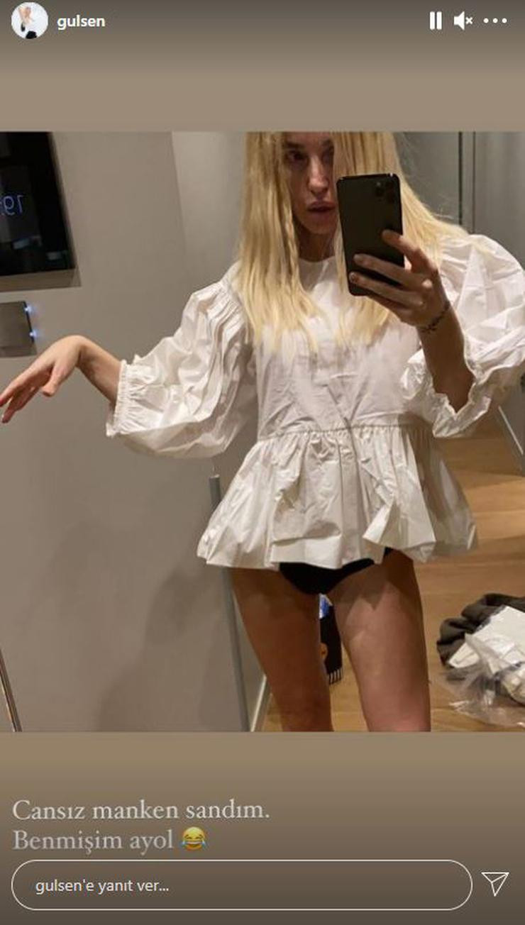 Şarkıcı Gülşen'den Cansız Manken Pozu - Resim: 1