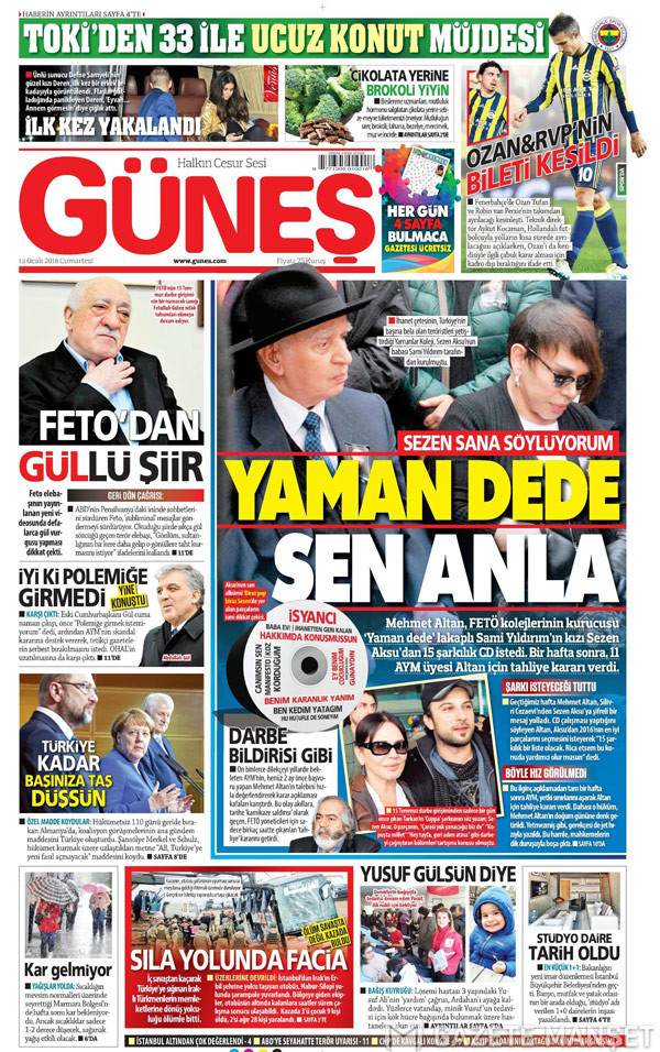 Fethullah Gülen Güllü şiirle Abdullah Gül mesajı mı verdi? - Resim: 1