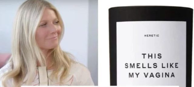 Gwyneth Paltrow vajina kokusuyla mum çıkardı - Resim: 1