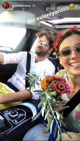 Gizem Karaca'nın düğün heyecanı başladı: Biz evleniyoruz - Resim: 1