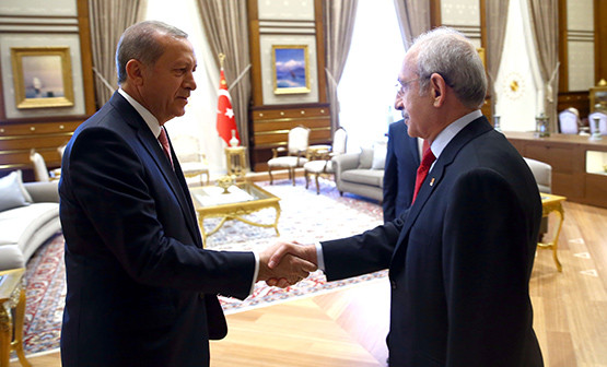 Kılıçdaroğlu ve Bahçeli ilk kez Saray'da! - Resim: 1