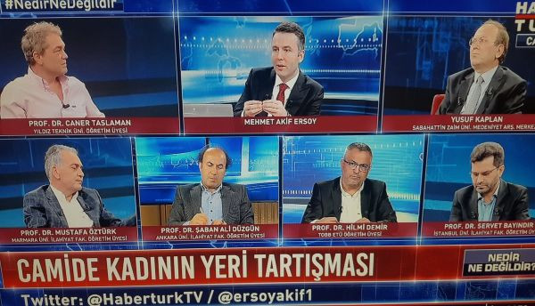 Habertürk TV'de tepki çeken görüntü: Kadının adı var kendisi yok - Resim: 1