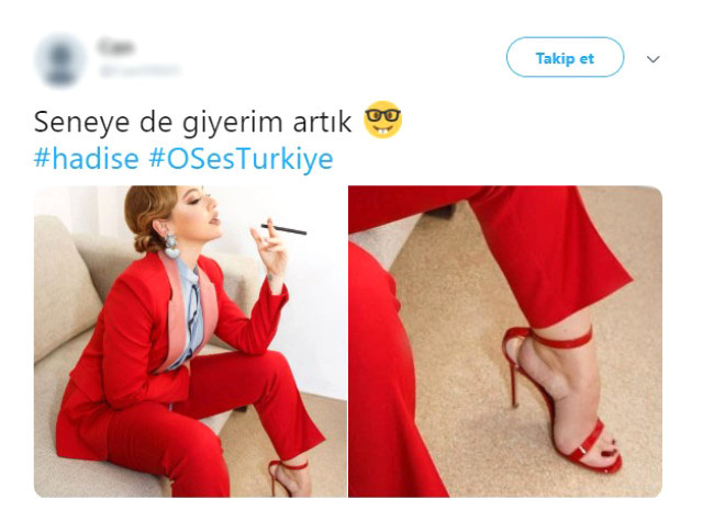 Hadise O Ses Türkiye'de giydiği elbise ile Meral Akşener'e benzetildi - Resim: 3