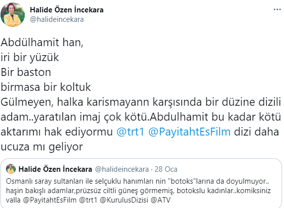 AKP'den TRT'ye Flaş Abdülhamid Eleştirisi - Resim: 1