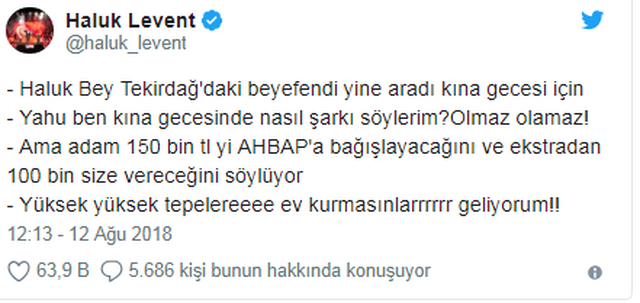 Haluk Levent kına gecesi paylaşımıyla takipçilerini kahkahaya boğdu - Resim: 1