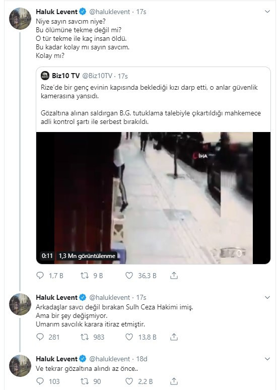 İşte Rize’de genç kadına tekme tokat saldıran magandanın polisteki ifadesi - Resim: 1