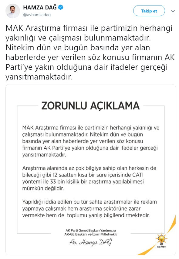 AKP'den MAK anketine tepki: Mümkün değil - Resim: 1