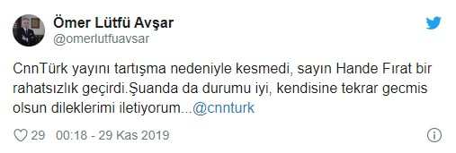 Hande Fırat canlı yayında rahatsızlandı! Sağlık durumu nasıl? - Resim: 1