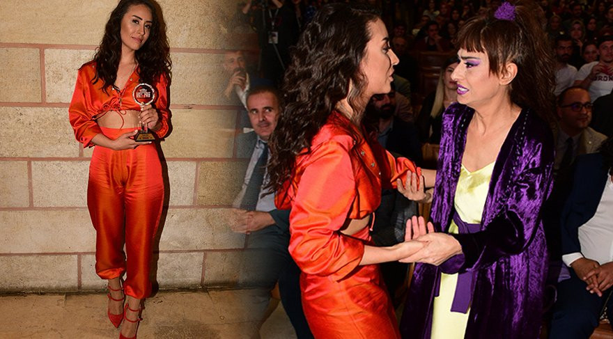 Hande Ünsal: Yıldız teyzemin önünde ödül alıyorum çok mutluyum - Resim: 1