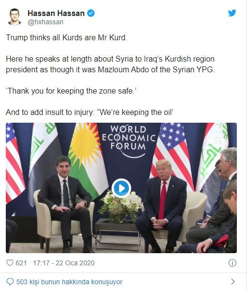 Barzani ile görüşen Trump, Iraklı Kürtlerle Suriyeli Kürtleri karıştırdı - Resim: 1