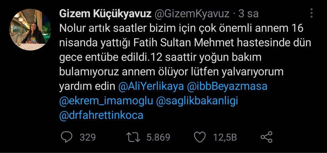 Hastanelerdeki Tablo Ürkütüyor; Annesine Yoğun Bakımda Yer Aradı - Resim: 2