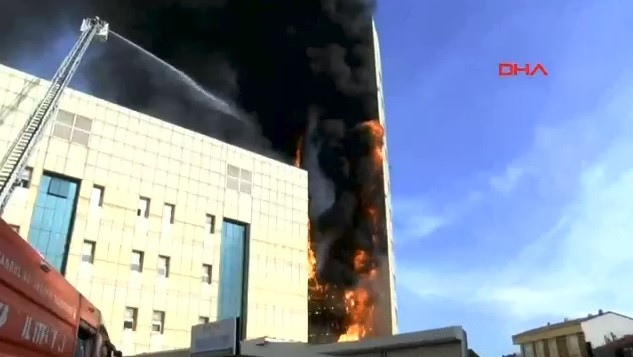 Gaziosmanpaşa Taksim İlkyardım Hastanesi'nde yangın - Resim: 4