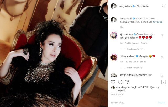 Nur Yerlitaş'ın duygulandıran son paylaşımı: Baktığın yerdeyim, ben de kal! - Resim: 1