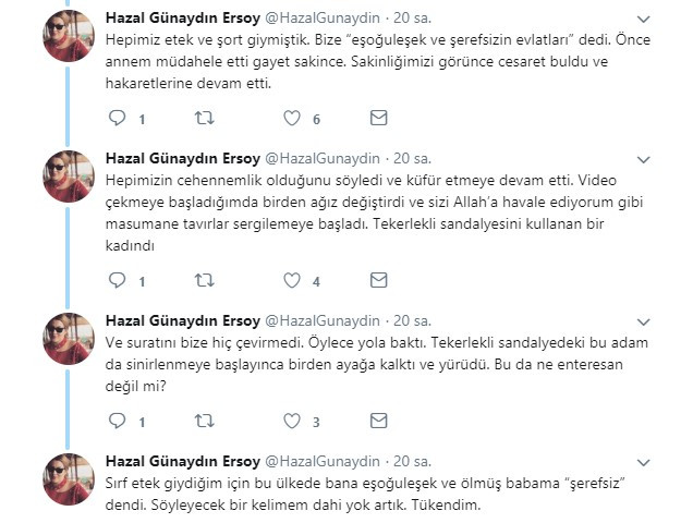 Sarıklı bir adam tarafından hakarete uğrayan Hazal isyan etti: Neredesiniz? - Resim: 2