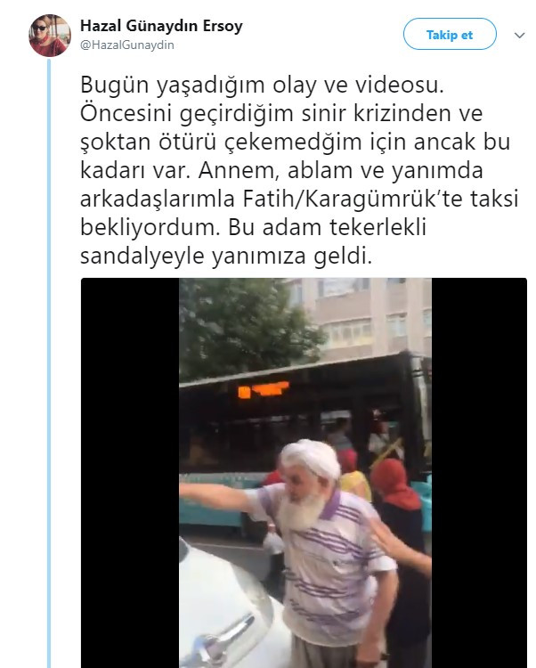 Sarıklı bir adam tarafından hakarete uğrayan Hazal isyan etti: Neredesiniz? - Resim: 1