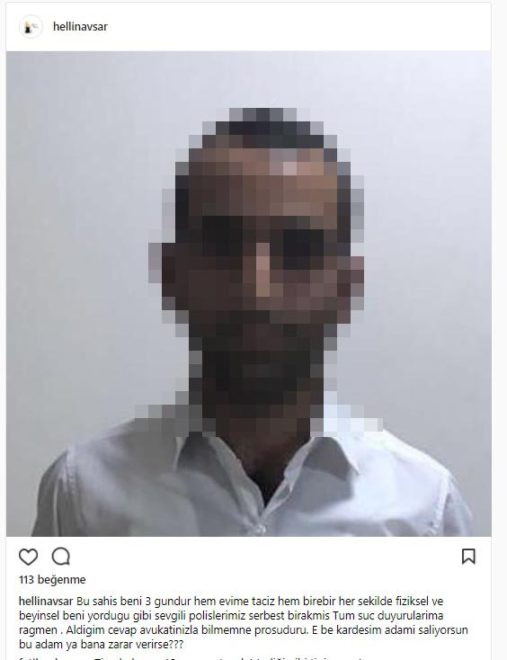 Helin Avşar, tacizcisini sosyal medyada ifşa etti - Resim: 1