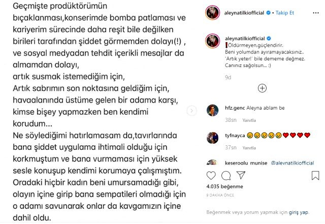 Havalimanında olay çıkaran Aleyna Tilki'den açıklama geldi - Resim: 2