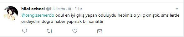 Hilal Cebeci: Ödülümü Yeşim Salkım'la değil, SMS ile aldım - Resim: 1