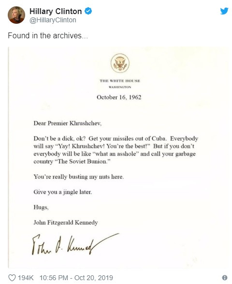 Hillary Clinton Trump'ın Erdoğan'a gönderdiği mektupla alay etti - Resim: 1