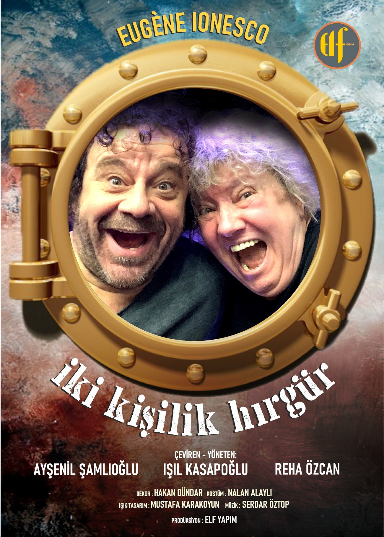 Ayşenil Şamlıoğlu ve Reha Özcan'dan İki Kişilik Hırgür: Prömiyer 20 Kasım'da Ankara Sahnesinde - Resim: 1