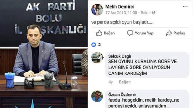 AK Partili Melih Demirci'nin 17 Aralık paylaşımı ortaya çıktı! Tepki yağıyor - Resim: 1