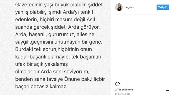 Hülya Avşar'dan Arda Turan'a destek mesajı - Resim: 1