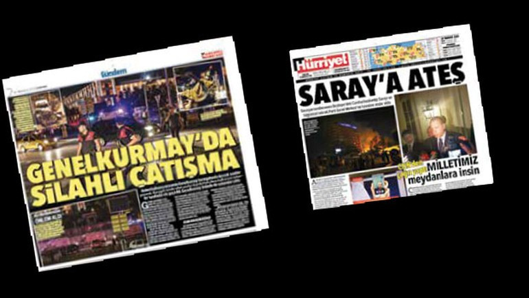 Hürriyet gazetesinin silah zoruyla engellenen manşeti! - Resim: 1