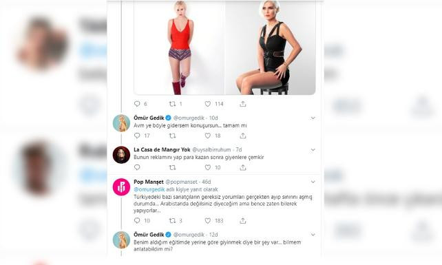 Ömür Gedik'in mini şort paylaşımına tepki yağıyor: Gündem olmak için.. - Resim: 4