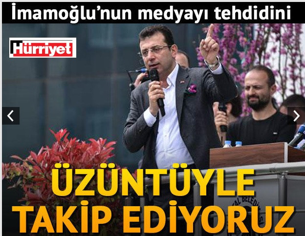 Demirören'in Hürriyet ve CNN Türk'ü, Ciner'in Habertürk'ü İmamoğlu'na tavır aldı, NTV topa girmedi - Resim: 1