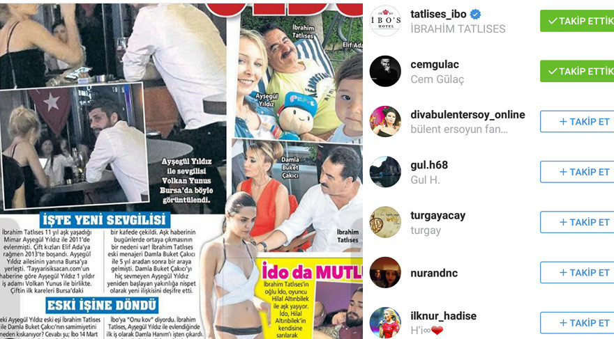 İbrahim Tatlıses eski eşinin aşkını böyle beğendi! - Resim: 2