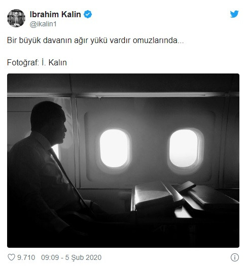 İbrahim Kalın Erdoğan'ın fotoğrafını paylaştı: Büyük davanın ağır yükü vardır omuzlarında - Resim: 1