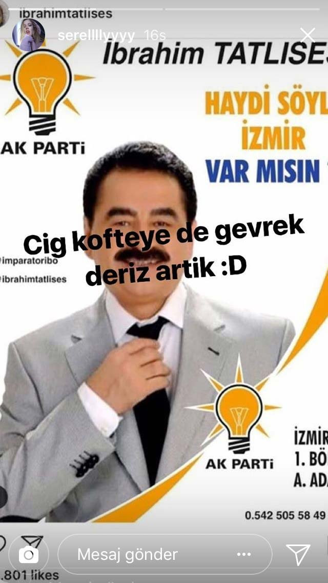 Serel Yereli, İbrahim Tatlıses’i tiye aldı - Resim: 1