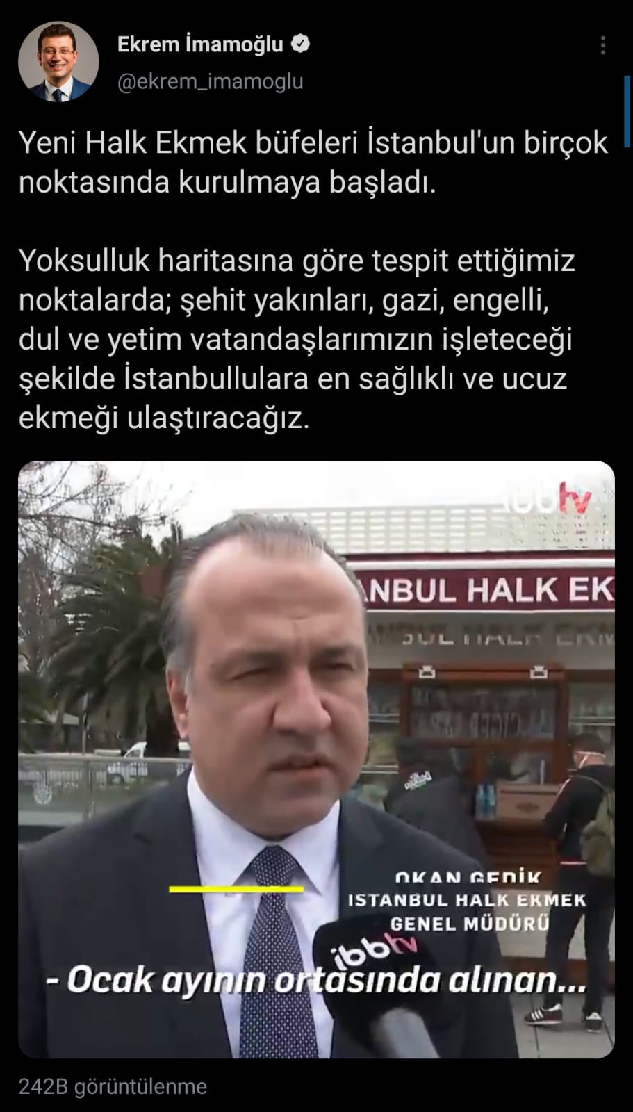 İstanbul'da Halk Ekmek Büfeleri Kuruluyor - Resim: 1