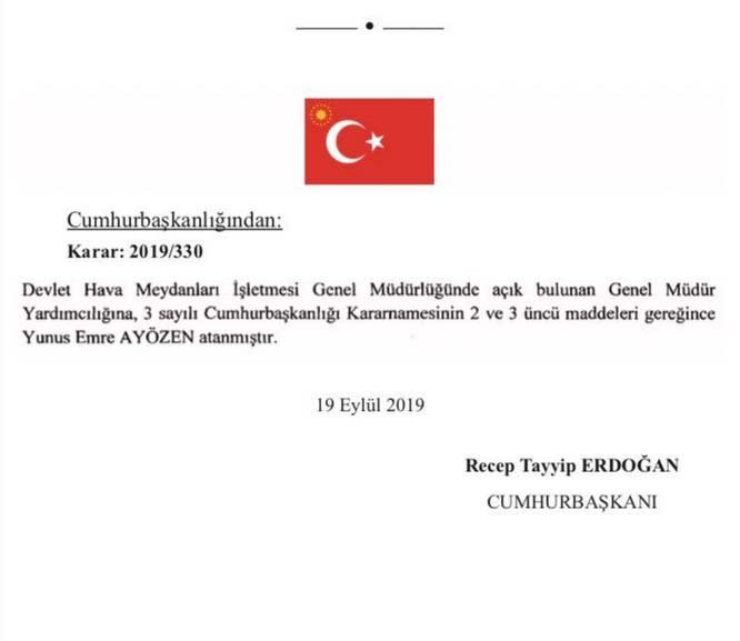 İmamoğlu görevden aldı Erdoğan DHMİ’ye atadı - Resim: 1