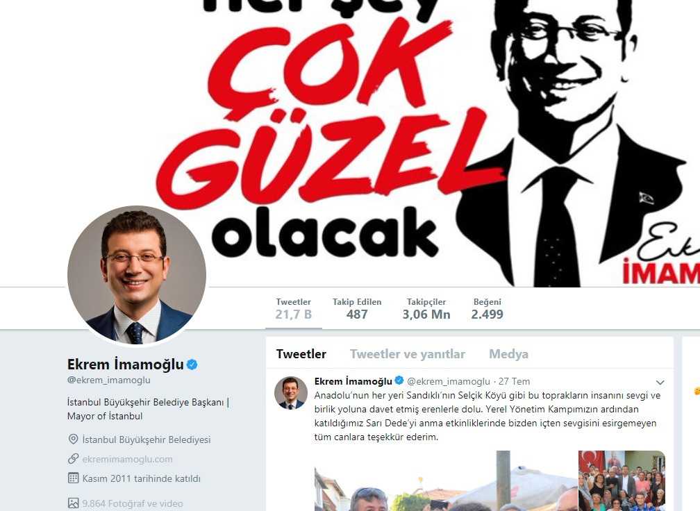 İmamoğlu ve Erdoğan'ı sosyal medyada kaç kişi takip ediyor? - Resim: 3