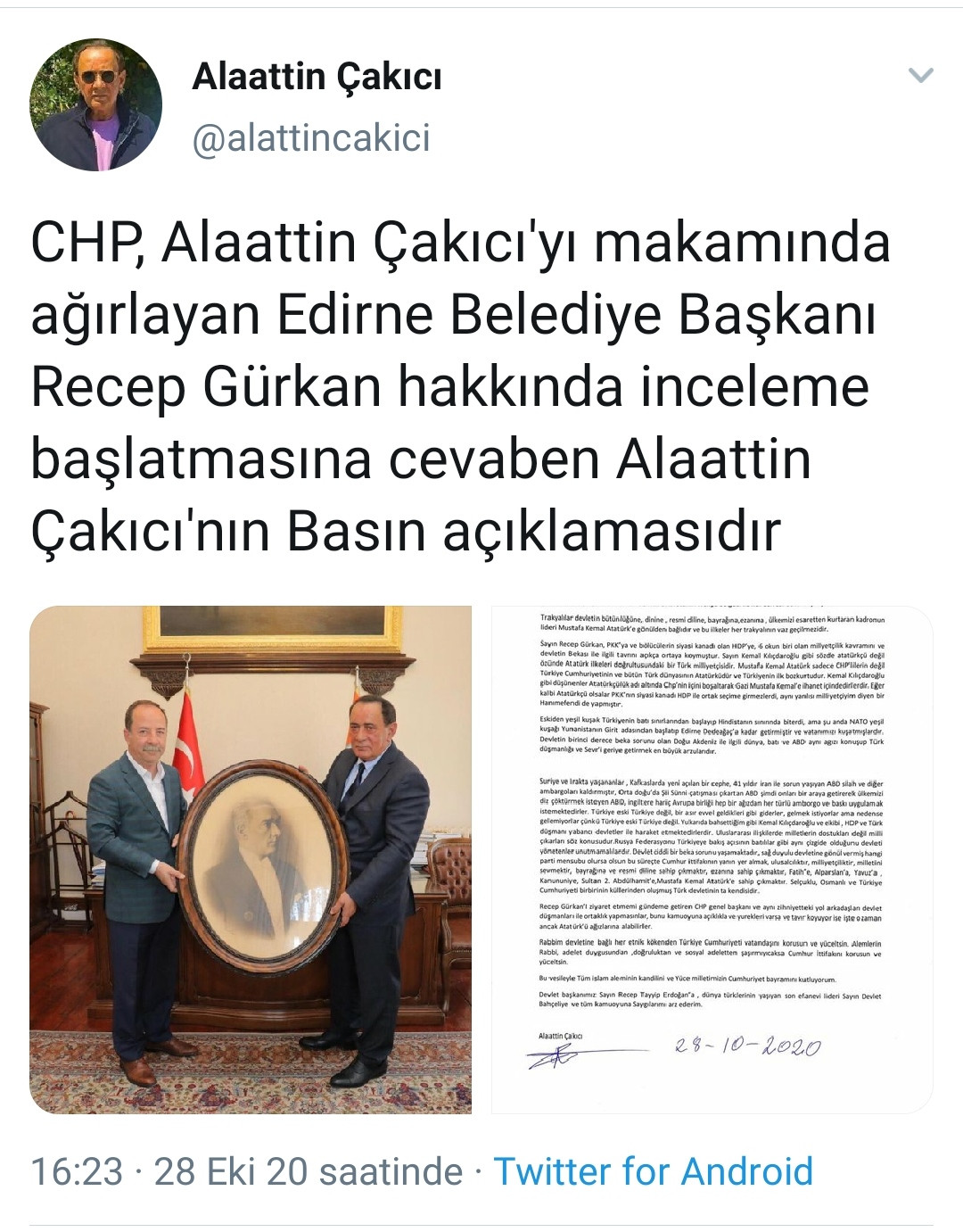 Alaattin Çakıcı'dan CHP ve Kılıçdaroğlu için şok sözler - Resim: 1