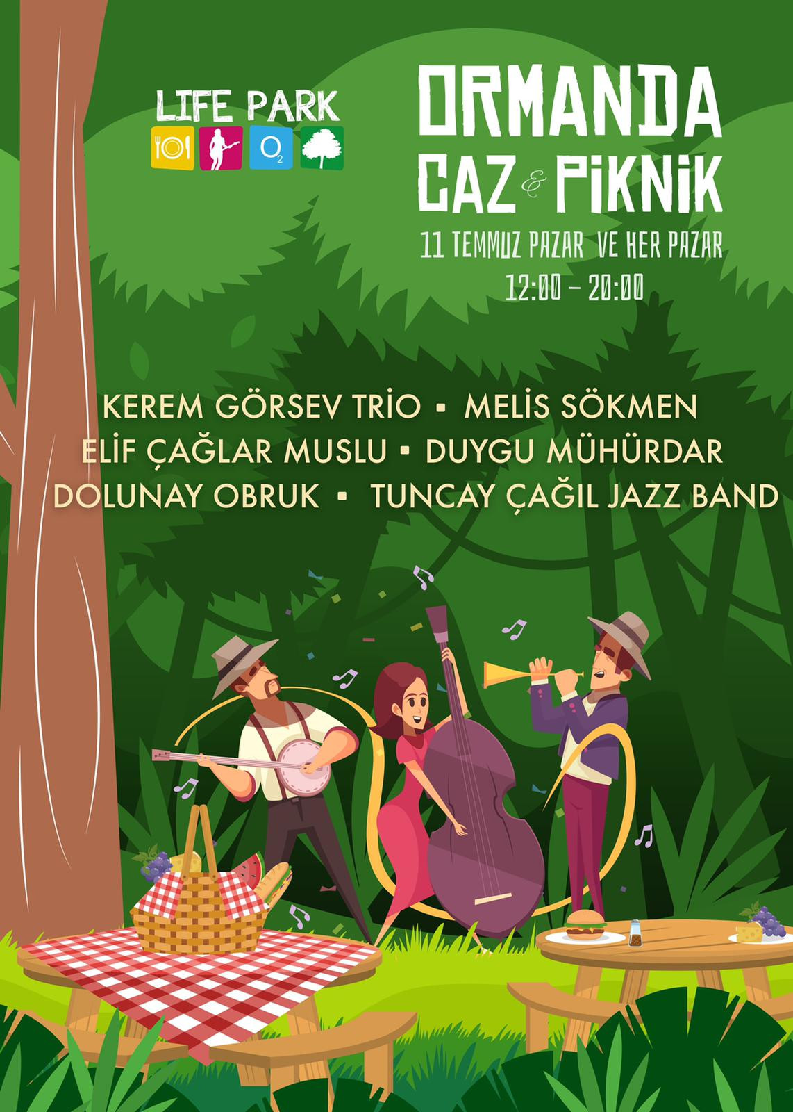 Her Pazar Ormanda Caz ve Piknik Keyfi - Resim: 1
