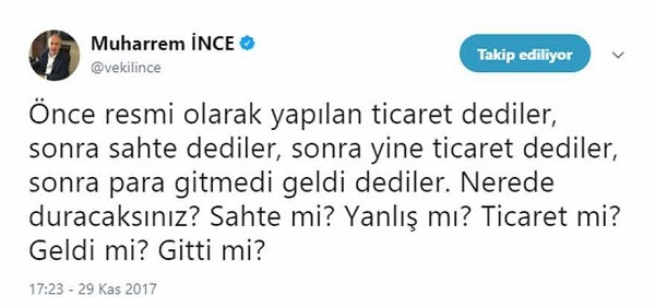 Muharrem İnce'den Erdoğan'a Man adası belgeleri sorusu - Resim: 1