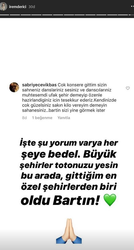 İrem Derici: Büyük şehirler totonuzu yesin - Resim: 1